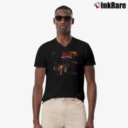 Men’s no shorts no losses bone thugs n harmony hip hop quote V-Neck Tee in black | Sharp, Breathable, Everyday Staple