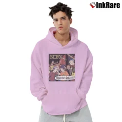 Men’s nofx i heard they suck live punk band live album Pullover Hoodie in light pink | Cozy, Durable, Modern Fit