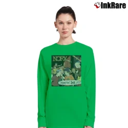 Women’s nofx i heard they suck live punk band live album Long-Sleeve Top in irish green | Sleek, Versatile, All-Season