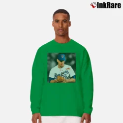 Men’s Nolan Ryan Bloody Face Long-Sleeve Shirt in irish green | Sleek, Lightweight, Year-Round Wear