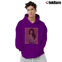 Men’s Normani Boxed Tour Music Artist Pullover Hoodie in purple | Cozy, Durable, Modern Fit
