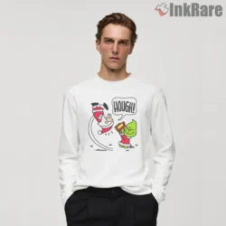 Not Your Gift Funny Grinch Stolen Present Shirt on white long sleeve shirt for men graphic tee