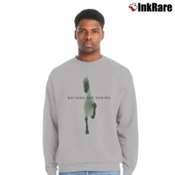 Men’s Nothing But Thieves Vortu Crewneck Sweatshirt in sport grey | Cozy Fabric, Clean Style