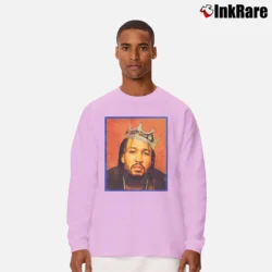 Men’s Notorious Jalen Brunson Long-Sleeve Shirt in light pink | Sleek, Lightweight, Year-Round Wear
