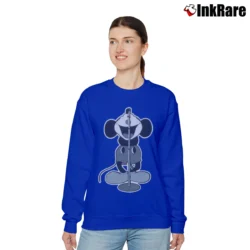 Women’s Number Nine Mickey Mouse Graphic Relaxed Sweatshirt in royal blue | Soft, Laid-Back Vibe