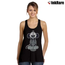 Women’s Number Nine Mickey Mouse Graphic Tank Top in black | Lightweight, Movement-Friendly