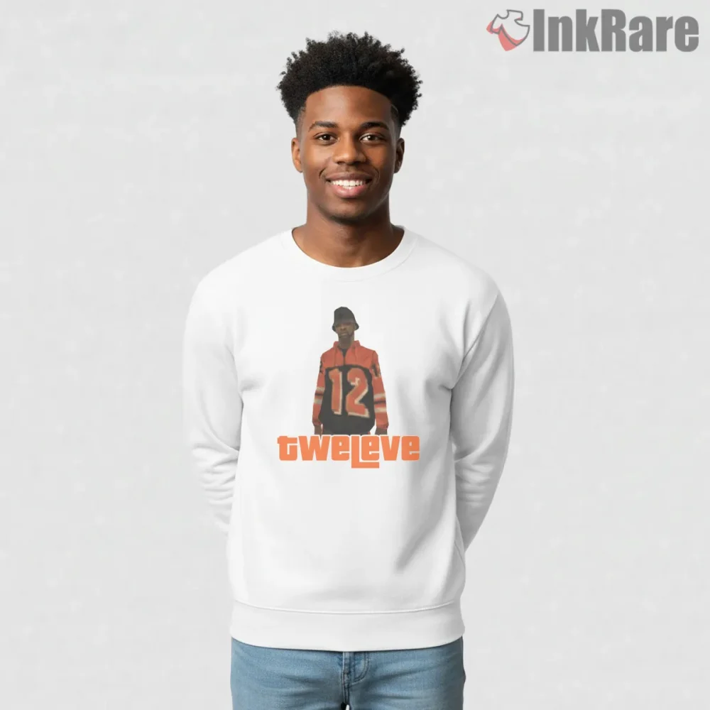 Number Twelve Sports Style Character Gta Inspired Shirt on graphic shirt for men graphic tee