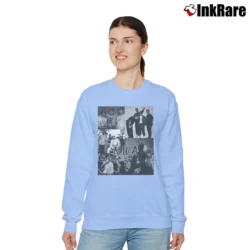 Women’s NWA 90s Hip Hop Iconic Group Relaxed Sweatshirt in light blue | Soft, Laid-Back Vibe