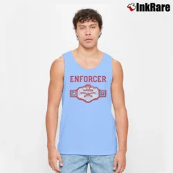 Men’s nwa wrestling heavyweight champion for Classic Wrestling Fans Tank Top in light blue | Breathable, Active-Friendly Design