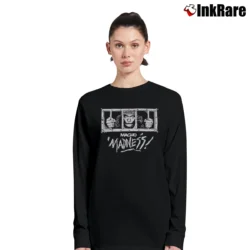 Women’s nwo macho man randy savage madness for Wrestling Fans Long-Sleeve Top in black | Sleek, Versatile, All-Season