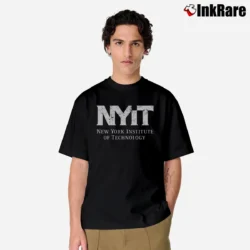 Men’s Nyit New York Institute Of Technology Classic T-Shirt in black | Soft, Breathable Everyday Wear