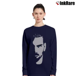 Women’s Nyle Dimarco Graphic Long-Sleeve Top in navy | Sleek, Versatile, All-Season