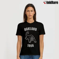 Women’s Oakland black panther 1966 T-Shirt in black | Soft, Flattering Fit