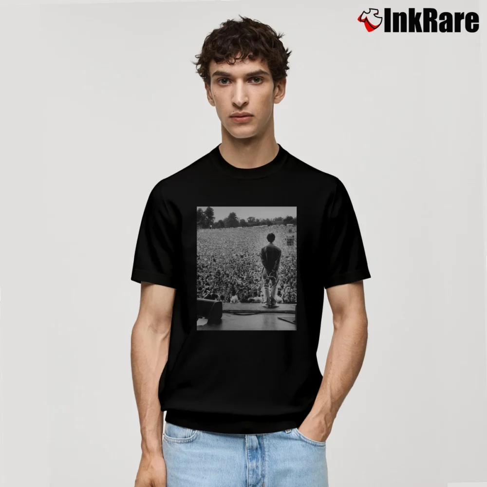 Men’s Oasis Knebworth Concert Classic T-Shirt in black | Soft, Breathable Everyday Wear