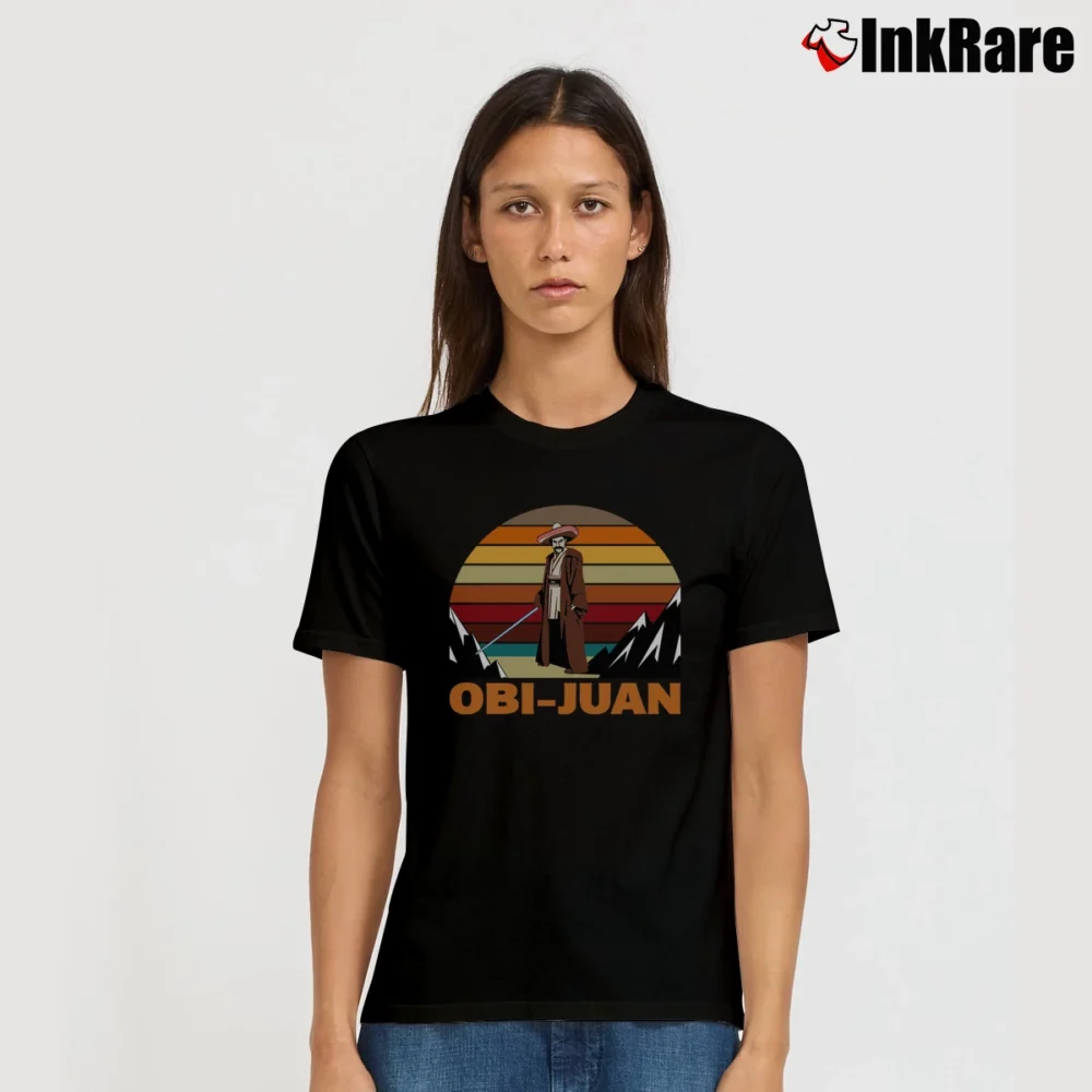 Women’s Obi Juan Kenobi T-Shirt in black | Soft, Flattering Fit