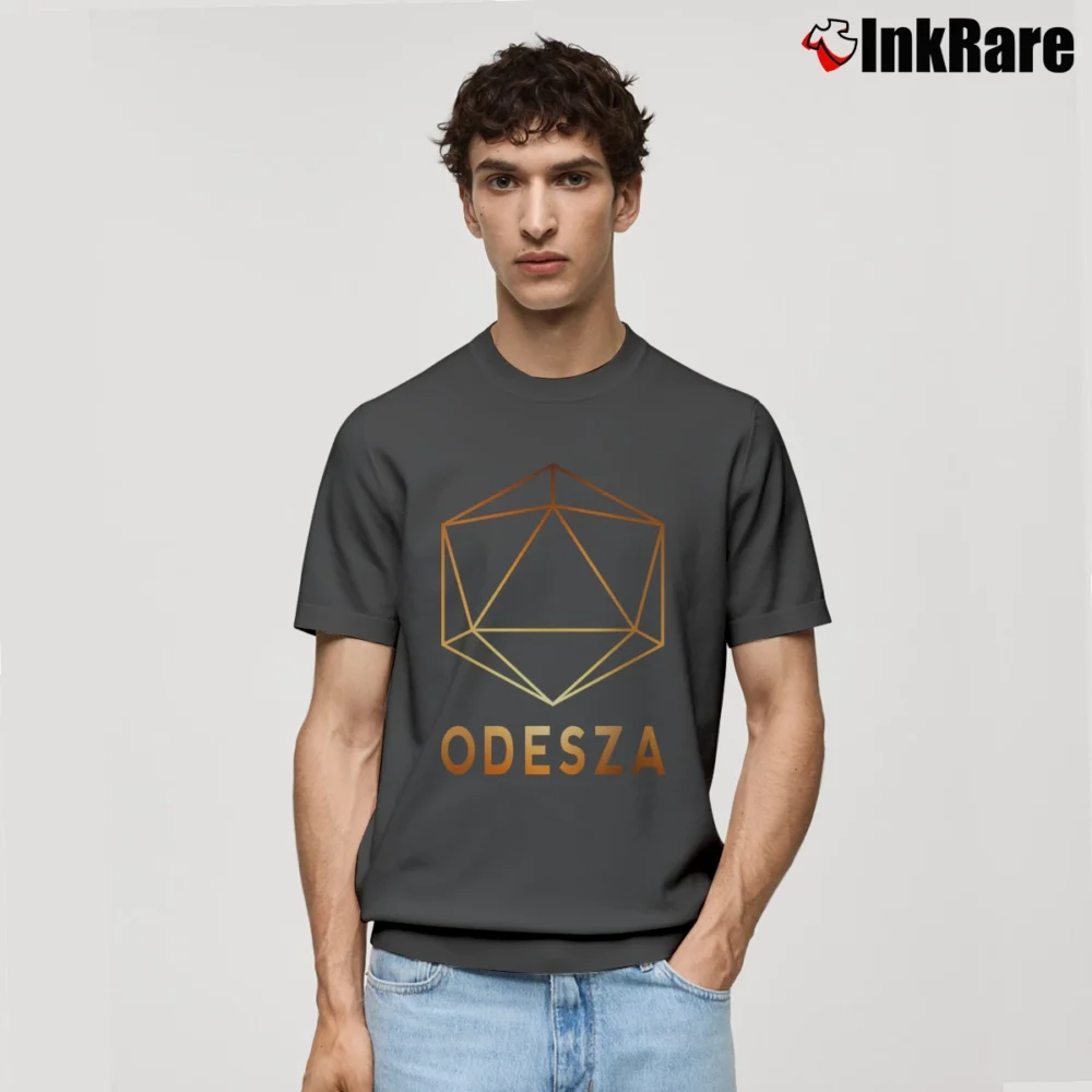Men’s Odesza Electronic Music Classic T-Shirt in charcoal | Soft, Breathable Everyday Wear