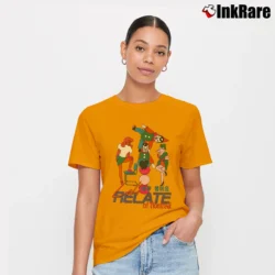 Women’s Of Montreal Clowns Band Signature T-Shirt in orange | Soft, Flattering Fit