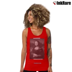Women’s Off - white Mona Lisa Arrows Tank Top in red | Lightweight, Movement-Friendly