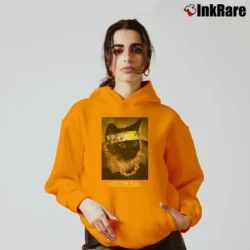 Women’s OFWGKTA Odd Future Cat Promo Cozy Hoodie in orange | Warm, Structured, Stylish