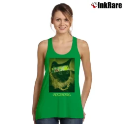 Women’s OFWGKTA Odd Future Cat Promo Tank Top in irish green | Lightweight, Movement-Friendly
