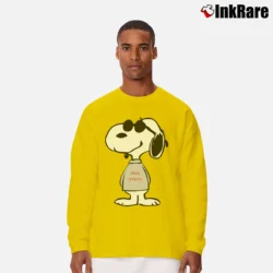 Men’s Ohio State Buckeyes OSU Snoopy Long-Sleeve Shirt in yellow | Sleek, Lightweight, Year-Round Wear