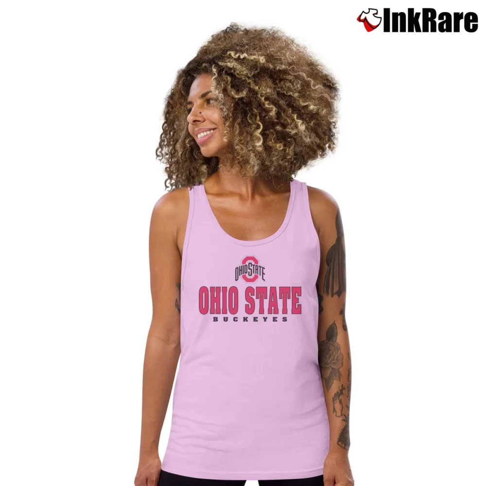 Women’s Ohio State Buckeyes Tank Top in light pink | Lightweight, Movement-Friendly