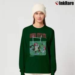 Women’s Ohio State Looney Tunes Long-Sleeve Top in forest green | Sleek, Versatile, All-Season