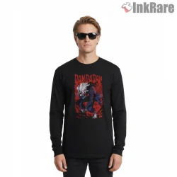 Okarun Demonic Yokai Transformation Anime Shirt on black long sleeve shirt for men graphic tee