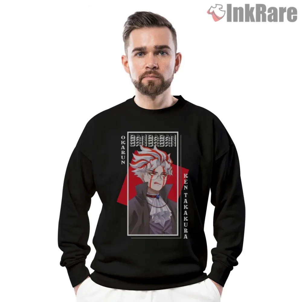 Okarun Ken Takakura Anime Portrait Graphic Shirt on graphic shirt for men graphic tee
