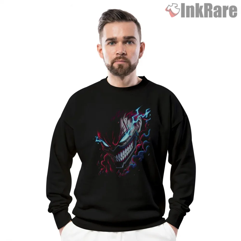 Okarun Turbo Mode Demonic Grin Anime Shirt on graphic shirt for men graphic tee