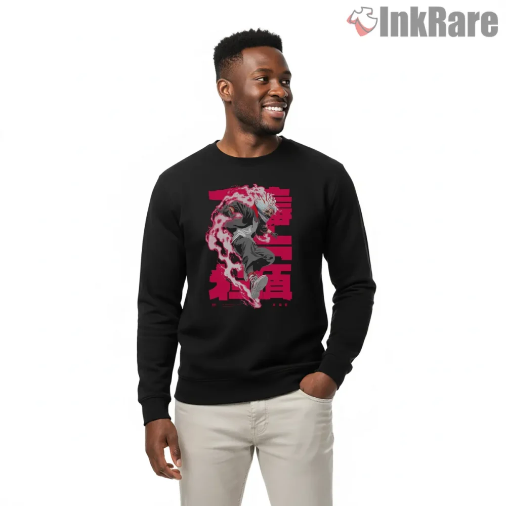 Okarun Turbo Transformation Anime Power Shirt on graphic shirt for men graphic tee