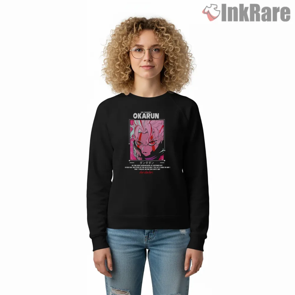 Okarun Yokai Transformation Anime Portrait Shirt on graphic shirt for women graphic tee