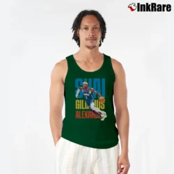 Men’s Oklahoma City Thunder Shai Gilgeous Alexander Tank Top in forest green | Breathable, Active-Friendly Design
