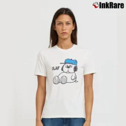 Women’s Olaf Spaced Out Snoopy T-Shirt in white | Soft, Flattering Fit