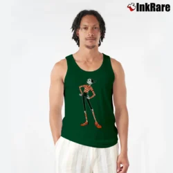 Men’s Olive by Adi Oyl Popeye Tattoo Art Tank Top in forest green | Breathable, Active-Friendly Design
