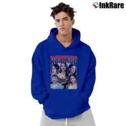 Men’s olivia rodrigo vintage style retro pop music Pullover Hoodie in royal blue | Cozy, Durable, Modern Fit