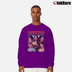 Men’s olivia rodrigo vintage style retro pop music Long-Sleeve Shirt in purple | Sleek, Lightweight, Year-Round Wear