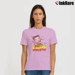 Women’s Omighty Worldwide Delivery Graphic Signature T-Shirt in light pink | Soft, Flattering Fit