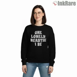 One Lonely Beastie I Be Bold Block Letter Shirt on graphic shirt for women graphic tee