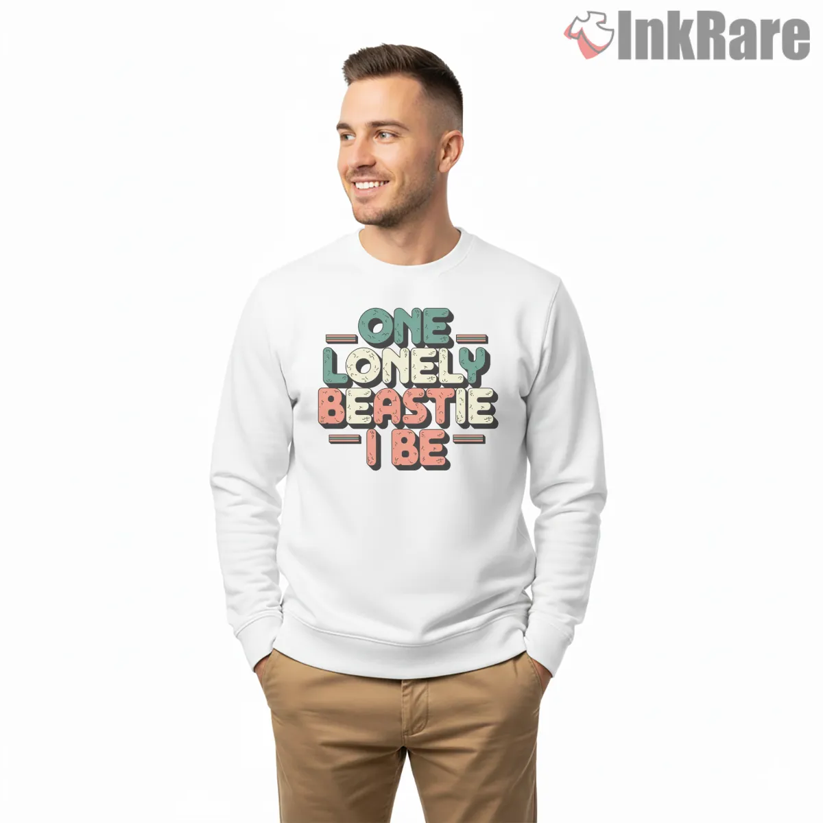 One Lonely Beastie I Be Retro Bubble Letter Shirt One Lonely Beastie I Be Retro Bubble Letter Shirt on graphic shirt for men graphic tee