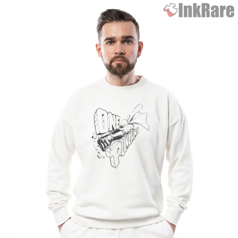 One Punch Strongest Hero Impact Shirt on graphic shirt for men graphic tee