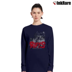 Women’s Oneohtrix Point Never Rifts Long-Sleeve Top in navy | Sleek, Versatile, All-Season