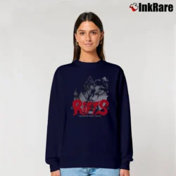 Women’s Oneohtrix Point Never Rifts Relaxed Sweatshirt in navy | Soft, Laid-Back Vibe