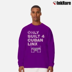 Men’s only built 4 cuban linx raekwon classic hip hop album Long-Sleeve Shirt in purple | Sleek, Lightweight, Year-Round Wear