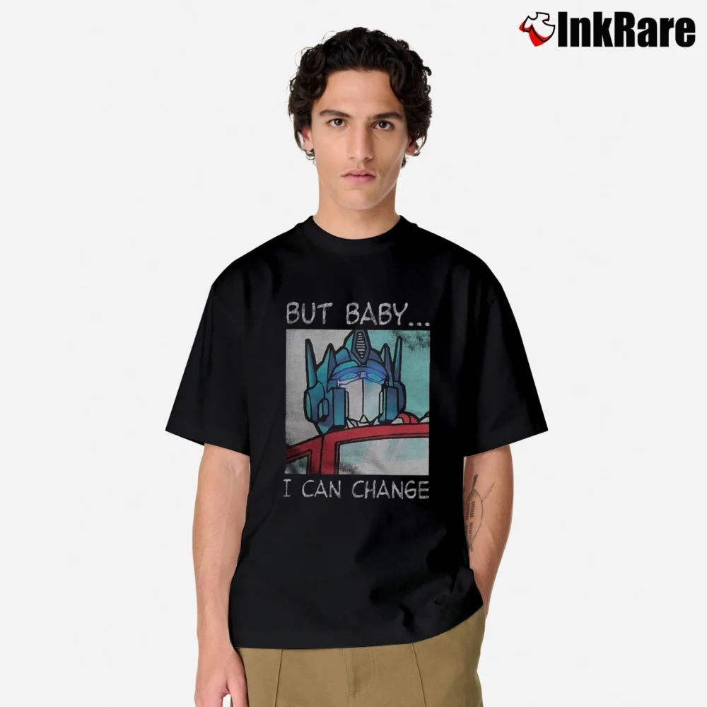Men’s Optimus Prime 80s Transformers Classic T-Shirt in black | Soft, Breathable Everyday Wear