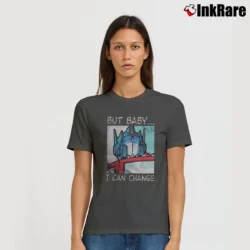 Women’s Optimus Prime 80s Transformers Signature T-Shirt in charcoal | Soft, Flattering Fit