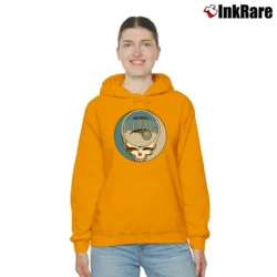 Women’s Orlando Magic Basketball Grateful Dead Steal Your Face for Music and Sports Fans Cozy Hoodie in orange | Warm, Structured, Stylish