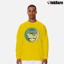 Men’s Orlando Magic Basketball Grateful Dead Steal Your Face for Music and Sports Fans Long-Sleeve Shirt in yellow | Sleek, Lightweight, Year-Round Wear