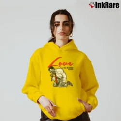 Women’s Otis Redding Love R Soul Cozy Hoodie in yellow | Warm, Structured, Stylish