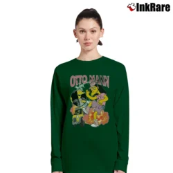Women’s Otto Mann Simpsons Long-Sleeve Top in forest green | Sleek, Versatile, All-Season